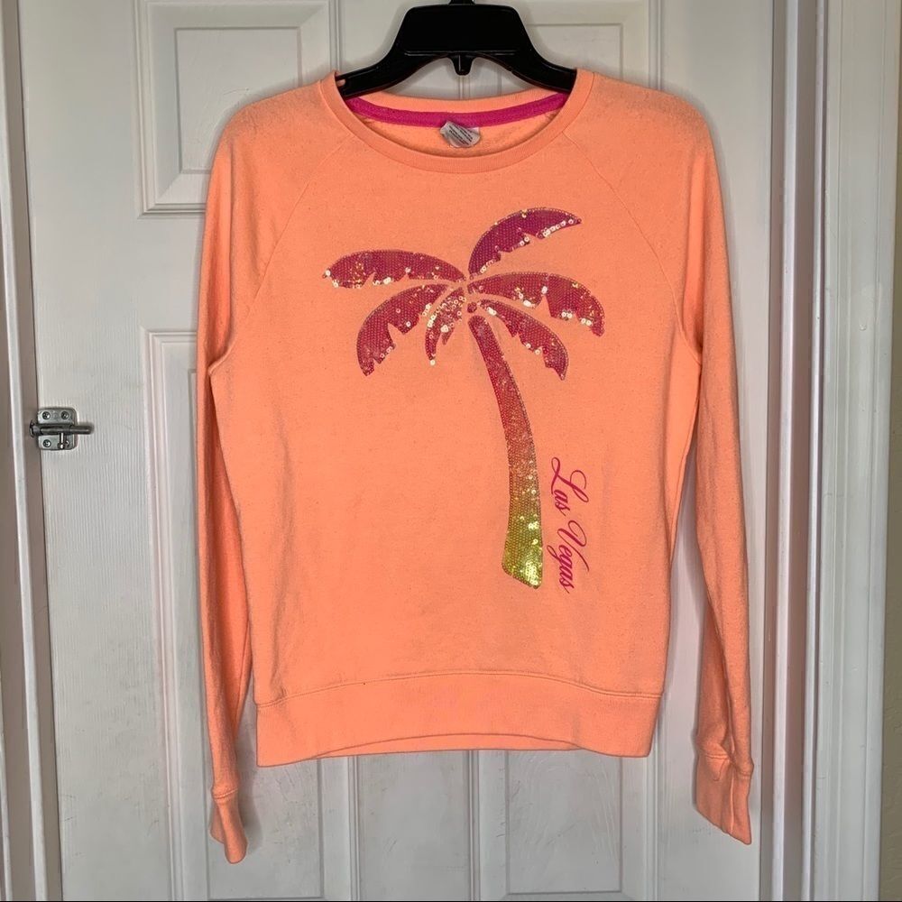Victoria’s Secret PINK Las Vegas Sweatshirt Sequin
